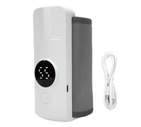 NOENNULL Chauffe-biberon à Lait Portable, adapté aux Voyages, Chauffe-lait électrique, 6 Réglages de Température, Chauffage Uniforme à 360° avec Veilleuse pour la Maison à L'extérieur