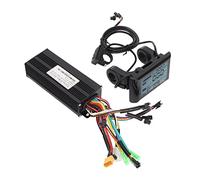 NOENNULL Contrôleur de Moteur sans Balais, Dissipation Thermique Durable pour Vélo électrique, Panneau D'affichage LCD 30A, Kit pour Cyclistes