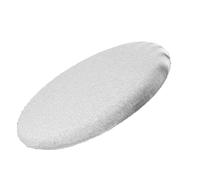 NOENNULL Coussin de Siège Tatami Rond en Mousse à Mémoire de Forme, Pouf Ergonomique Confortable pour Salon Salle à Manger, Lavable (40 * 40 * 4.5cm)