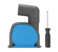 NOENNULL Couvercle Anti-poussière pour Meuleuse D'angle pour Meuleuses de 4 à 4,5 Pouces, Couvercle Anti-poussière en Forme de V, Roue Ronde Plate, Fente Murale, Accessoires de Meuleuse D'angle de