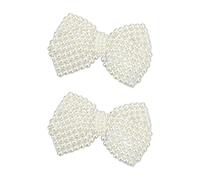 NOENNULL Décoration Florale de Chaussure en Perles Brillantes, Décorations Artisanales Originales, 2 Pièces pour Chaussures de Salle de Bal (#2)