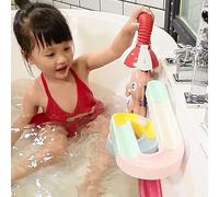 NOENNULL Douche électrique pour Enfants en Forme D'éléphant Macaron, Jouet de Bain pour bébé à Pulvérisation d'eau pour Un Plaisir Heureux et Une Coordination œil-Main, en Plastique Résistant à la