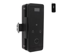 NOENNULL Empreinte Digitale, Mot de Passe, Carte, Télécommande de Porte D'entrée sans clé pour Porte en Verre avec Puissance D'urgence, Support de L'application