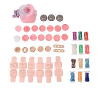 NOENNULL Ensemble de Fabrication de Pâtes pour Enfants avec Outils de Modélisation, Machine à Pâtes à Colorier, Outil de Jeu de Pâte pour Enfants, Machine à à Colorier pour la Maison et la Maternelle