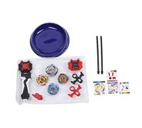 NOENNULL Ensemble de Jouets de Lanceur de Gyroscope, Gyroscope Rotatif en Tige avec Accessoires de Base de Lancement pour Enfants, Développe Une Coordination des Yeux à la Main, Un Jouet