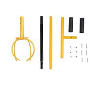 NOENNULL Garden Claw Hand Tiller en Acier Inoxydable Cultivateur de Griffe de Jardin Aérateur de Sol pour Parterres de Fleurs Jardins Légumes Vergers