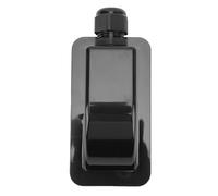 NOENNULL Glande ENTRÉE Solaire, IP68 Câble Unique Passe pour la Boîte de Jonction du Panneau Solaire, Glande de Câble de Toit en Bateau RV pour 6 Mm à 12 Mm Tous Types Câble (Noir)
