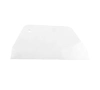 NOENNULL Grattoir à Pâte Multifonctionnel et Coupeur - 19,3x12,7 Cm Grand Outil de Pâtisserie Trapézoïde, Absence de Pâte en Plastique ABS pour Pain, Pâtisserie et Pizza