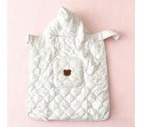 NOENNULL Housse de porte-bébé Douce et Respirante avec Capuche, Sweat à Capuche Universel pour Poussette, Cape Coupe-vent pour Tout-petit, Couverture de Poussette pour les Aventures en Plein Air,