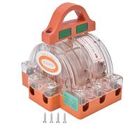 NOENNULL Interrupteur à Couteau Tripolaire Bidirectionnel 32 A 380 V CA - Interrupteur de Déconnexion à Coque Transparente en Cuivre avec Indicateur LED pour le Contrôle de