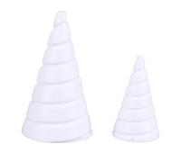 NOENNULL Jardinage Bobine enroulé Jig 2 Pack Pack Antenne Cuivre Fibonacci Bobines Enrouler Le Gabarit, de Grandes Petites Tailles, Outil en Plastique Durable pour Les Projets de