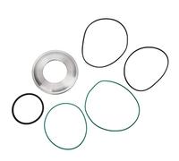 NOENNULL Jeu de Bagues d'étanchéité de Piston de Poulie en Acier avec Joints Toriques Durables pour Transmission CVT