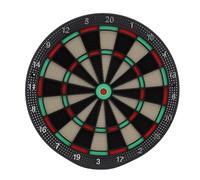 NOENNULL Jeu de Fléchettes D'intérieur de 13,5 Pouces avec Zones de Notation Précises, Jeu de Fléchettes de Sport Léger, Aide à L'Entraînement, Jeu Portable, Pointes Souples,