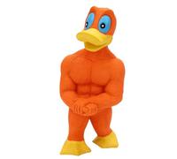 NOENNULL Jouet à Mâcher en Silicone pour Chien avec Forme Musculaire, Jouet à Mâcher Interactif Grinçant pour Chiens de Taille Moyenne et Grande, Soulage L'ennui, Prévient la destructivité