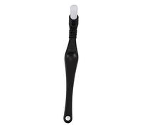 NOENNULL Kit de Brosse de Nettoyage à la Machine à café, Pinceau en Nylon à Double Tête pour Expresso, Outil de Nettoyeur de Cafetière (Poignée longue A0011 15cm)