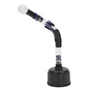 NOENNULL Kit de Tuyau de Remplissage de Carburant de Course Transparent, Filtre de Mise à Niveau, Buse Filetée Universelle, écran, Matériau en PVC ABS pour les Cruches, les Voitures, les