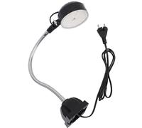 NOENNULL Lampe de Machine LED 15 W avec Col de Cygne Flexible de 30 Cm, Lampe à Outils D'atelier à Base Carrée, Arbre Flexible à 360°, 1500 Lm, Lumière Blanche 6 500 K pour Tour, établi, (Prise UE)