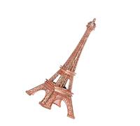 NOENNULL Lampe de nuit tour Eiffel LED : tour Eiffel en métal pour touriste 25,9 cm