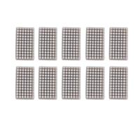 NOENNULL Lot de 10 buses de buse en silicone 3D pour imprimante de buse d'essuie-glaces Qidi Plus 4 brosses en silicone pour essuie-glace