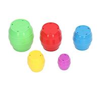 NOENNULL Lot de 10 Gobelets Empilables et Emboîtables pour Enfants, Jouets éducatifs pour L'entraînement Cérébral des Tout-Petits, Gobelets d'apprentissage Interactifs avec Chiffres,
