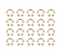 NOENNULL Lot de 20 boucles de raccordement en D en métal pour sac, anneau en métal - Magnifique anneau d'échecs - Cortifer 5,5 mm - Fabrication de, a