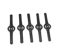 NOENNULL Lot de 30 Lames de Rechange pour Coupe-Herbes électriques avec Longues Lames - Accessoire de Tonte de Jardin