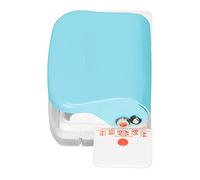 NOENNULL Machine à Relier Manuelle, Robuste et Durable, pour le Bureau et la Maison, en Acier allié et Matériau ABS (Bleu clair)