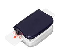 NOENNULL Machine à Relier Manuelle, Robuste et Durable, pour le Bureau et la Maison, en Acier allié et Matériau ABS (Bleu)