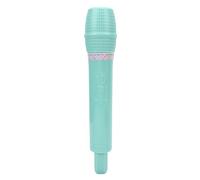 NOENNULL Microphone Toy Plastic Pretend Microphone Prop Simulater Speech Practice Mic for Cosplay Birthday Party Favors Costume Play (Vert)
