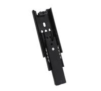 NOENNULL Mini Glissières de Tiroir Silencieuses pour Placard de Cuisine, 2 Pièces 4 ", 6", 8 ", Guide D'installation en Acier zingué pour Garde-robe (4 pouces (ID 102 mm, épaisseur 3,8 mm))