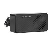 NOENNULL Mini Haut-Parleur USB Portable avec Une Meilleure qualité Sonore pour Les Ordinateurs de Bureau à la Maison, Mini Haut-Parleur sans Pilote de Carte Son Intégrée pour Caisses Enregistreuses