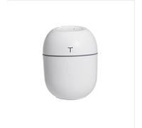 NOENNULL Mini Humidificateur de Voiture Silencieux et Portable, à Brume Fine, pour la Maison, le Bureau, la Chambre à Coucher, Prise USB pour les Employés de Bureau (Oeuf de Pâques Type A-Blanc USB)