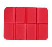 NOENNULL Mini Tapis Pliable Portable et Imperméable, Coussin de Siège en Mousse pour Les Activités de Plein Air, Coussin de Genou et de Siège Pliable pour Plus de Confort (Rouge)