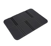 NOENNULL Mini Tapis Pliable Portable et Imperméable, Coussin de Siège en Mousse pour Les Activités de Plein Air, Coussin de Genou et de Siège Pliable pour Plus de Confort (Noir)