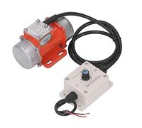 NOENNULL Moteur Vibrant électrique Moteur de Vibration CC à Force Réglable Efficace pour Outil à Béton e Protection IP65 pour les Travailleurs de la Construction Alliage D'aluminium (DC24V)