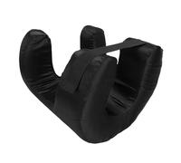 NOENNULL Oreiller Doux à Rebond Lent pour Une Expérience de Sommeil Confortable avec Un Design Antidérapant pour la Maison et Les Voyages, Matériau en Polyuréthane (Noir)