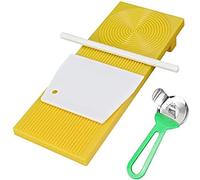 NOENNULL Outil de Planches à Gnocchis, Planches en Plastique pour Faire des Macaronis, des Pâtes et des Gnocchis, Outil Multifonction de Cuisine avec Cutter et Rouleau à Pâtisserie,