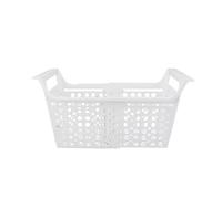 NOENNULL Panier de congélation profond extensible en polypropylène avec poignée - Accessoire de congélateur pour cuisine - Taille S (31 x 25 x 21 cm), NOENNULL4yopvtcxg6-11