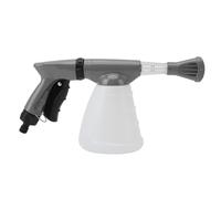 NOENNULL Pistolet à mousse haute pression pour lavage de voiture, jardinage domestique, ABS, capacité 800 ml (gris)