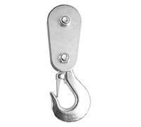 NOENNULL Poulie de Levage de Câble Métallique de Bloc D'arrachage de 2 Tonnes avec Crochet pour UTV ATV Quad Bike Motocross