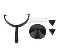 NOENNULL Prisme Triangulaire en Verre Optique avec Support, Spectre de Lumière Physique, Prismes équilérateurs, Aide à l'enseignement des Sciences