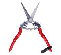 NOENNULL Sécateur à Lame Tranchante et Poignée Antidérapante pour Couper les Branches de Fleurs et L'élagage de Jardinage, Idéal pour les Jardiniers en Acier Inoxydable de Type V 7,9 Pouces