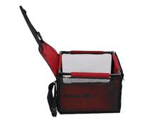 NOENNULL Siège Auto Portable pour Chien, Grande capacité, étanche, Pliable, pour Animaux de Compagnie, pour Chiots et Chats, pour L'extérieur ou L'intérieur, 39 X 39 X 27 Cm (Rouge)