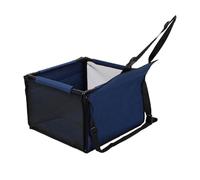 NOENNULL Siège Auto Portable pour Chien, Grande capacité, étanche, Pliable, pour Animaux de Compagnie, pour Chiots et Chats, pour L'extérieur ou L'intérieur, 39 X 39 X 27 Cm (Bleu foncé)