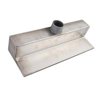 NOENNULL Sortie de Cascade Fontaine de Piscine en Acier Inoxydable Cascade Rectangulaire Étang Débordement Étang Cascades Fontaine Débordement pour Cour Jardin Villa Piscine Étangs (300MM)