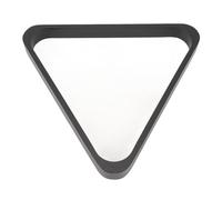 NOENNULL Support de Boules de Billard en Bois Support de Boule de Billard en Bois 57,2 Mm Triangle de à 9 Boules pour Accessoires de Table de Snooker Noir