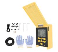 NOENNULL Système D'irrigation à Double Pompe à énergie Solaire, Timeuse Programmable à Capteur de Pluie Intelligente Kit D'arrosage D'égouttement Automatique pour Jardin, Pelouse,