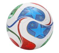 NOENNULL Taille 5 Ballon de Football Professionnel, Football en Cuir PU, Vessie en Caoutchouc épaissi pour, Formation et Jeux, Standard pour Les Adultes et Les Jeunes