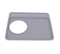 NOENNULL Tapis de Protection Supérieur pour Machine à café, Tapis de Protection en Silicone pour Machine à café 870 880, Supérieur Antidérapant, Résistant à L'eau et à la Chaleur, (Grise)
