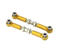NOENNULL Tige de Traction RC en Alliage D'aluminium de qualité Supérieure, Remplacement Pratique pour Voiture Télécommandée MJX (Or)